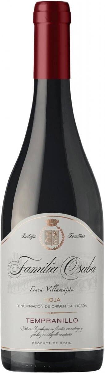 Вино "Familia Osaba" Tempranillo, Rioja DOC