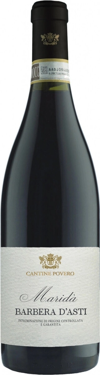 Вино Cantine Povero, Barbera d'Asti "Marida" DOCG