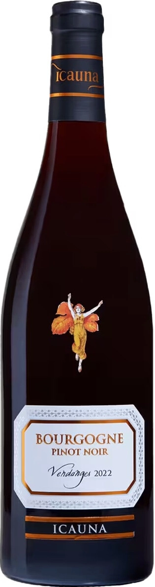 Вино La Chablisienne, "Icauna" Bourgogne Pinot Noir AOC