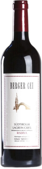 Вино Niedrist, "Berger Gei", Lagrein Gries DOC Riserva
