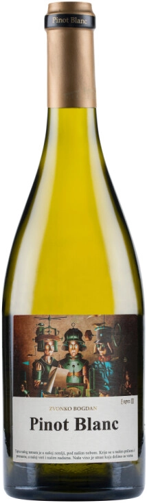 Вино Zvonko Bogdan, Pinot Blanc