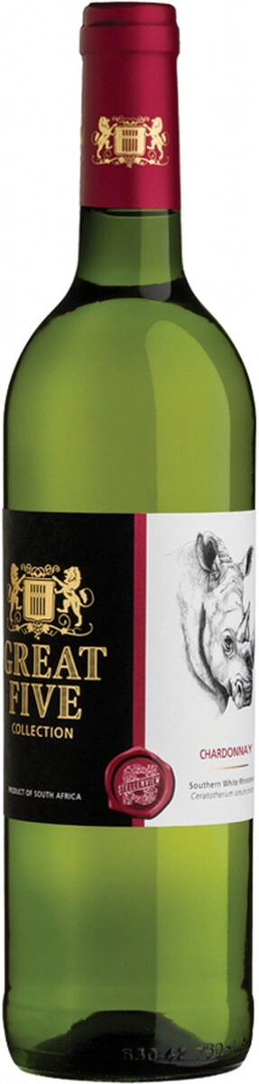 Вино "Great Five" Chardonnay