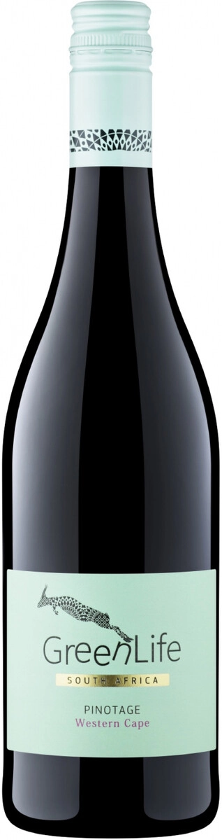 Вино "GreenLife" Pinotage, Western Cape