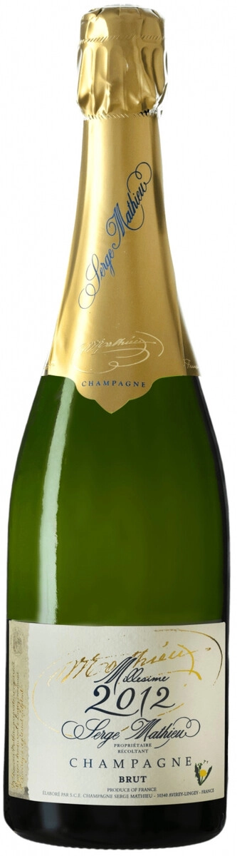 Шампанское Champagne Serge Mathieu, Brut Millesime