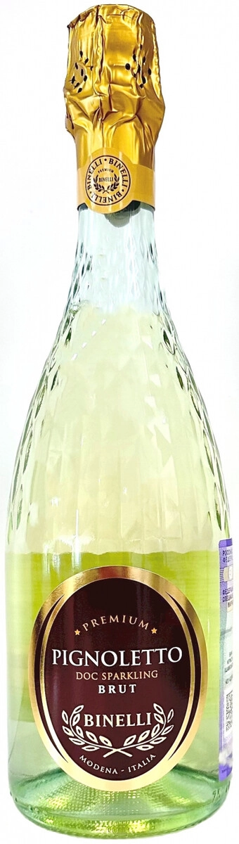 Игристое вино "Binelli Premium" Pignoletto Brut DOC