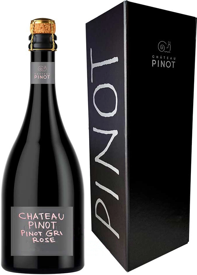Игристое вино Chateau Pinot, Pinot Gri Rose Extra Brut