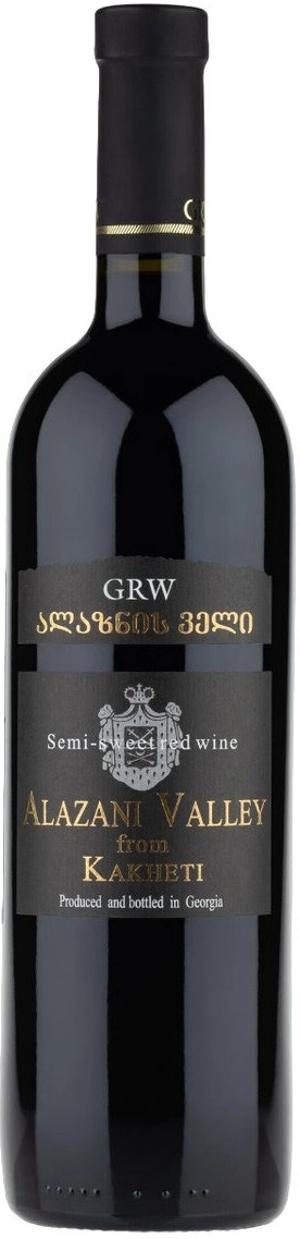 Вино GRW, "Alazani Valley" Red semi-sweet