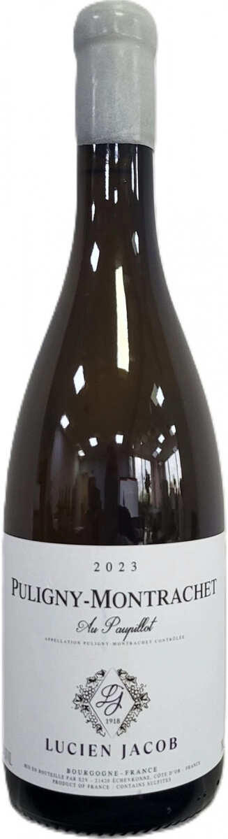 Вино Lucien Jacob, Puligny-Montrachet "Au Paupillot" AOC