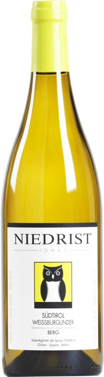 Вино Niedrist, Weissburgunder "Berg", Sudtirol DOC