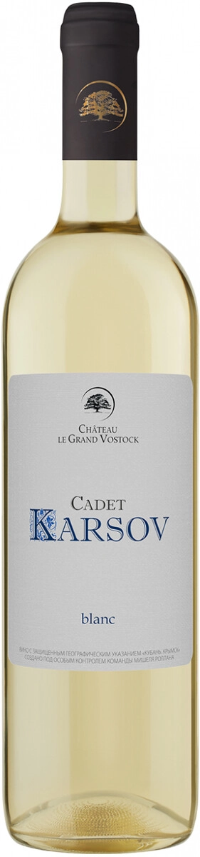 Вино Chateau Le Grand Vostock, "Cadet Karsov" Blanc