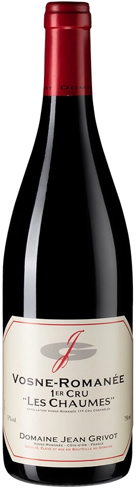 Вино Domaine Jean Grivot, Vosne-Romanee 1er Cru AOC "Les Chaumes"