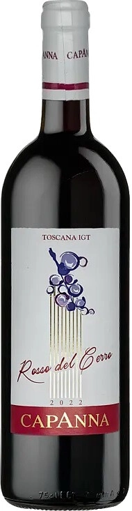 Вино Capanna, Rosso del Cerro, Toscana IGT