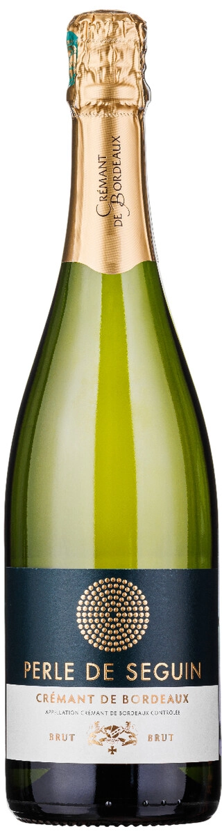 Игристое вино "Perle de Seguin" Cuvee Prestige, Cremant de Bordeaux AOC