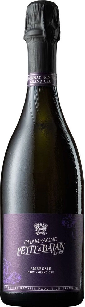 Шампанское Petit & Bajan, "Ambrosie" Grand Cru, Champagne AOC