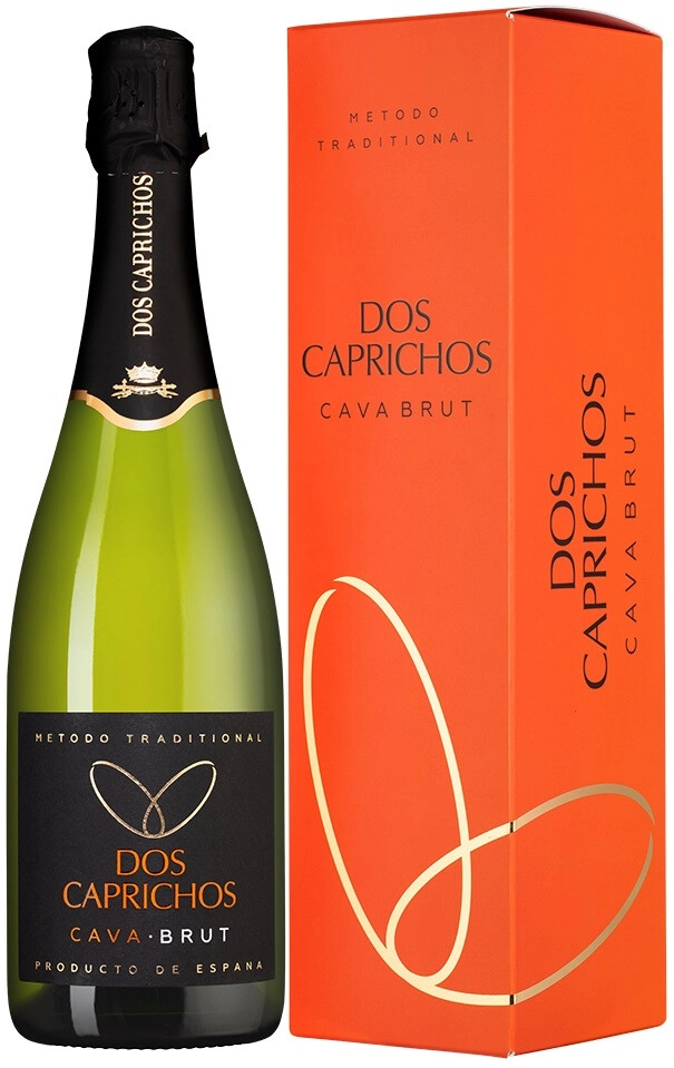 Игристое вино Dos Caprichos, Cava Brut DO