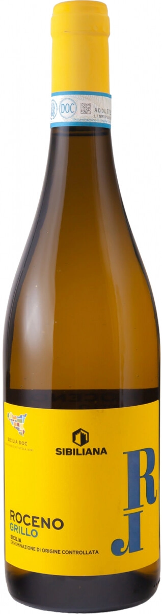 Вино Sibiliana, "Roceno" Grillo, Sicilia DOC