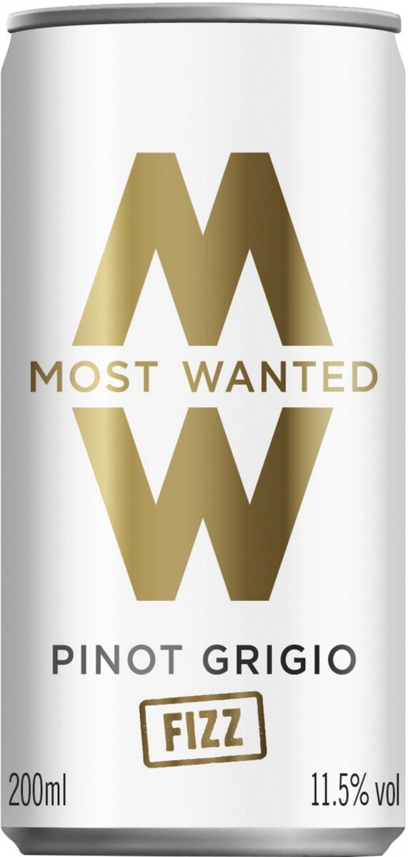 Игристое вино "Most Wanted" Pinot Grigio Fizz, in can