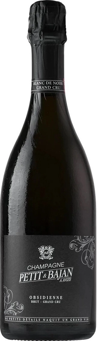 Шампанское Petit & Bajan, "Obsidienne" Grand Cru, Champagne AOC