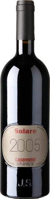Вино Capannelle, "Solare", Vino da Tavola di Toscana Rosso IGT Sangiovese