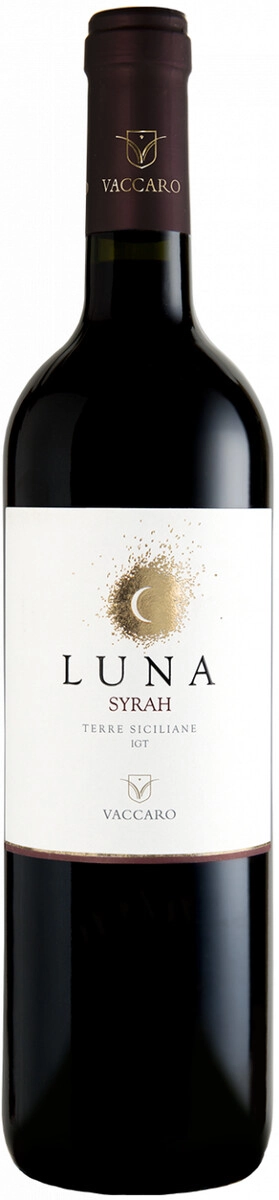Вино Vaccaro, "Luna" Syrah, Terre Siciliane IGT