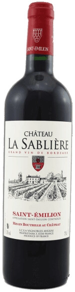 Вино "Chateau La Sabliere", Saint-Emilion AOC
