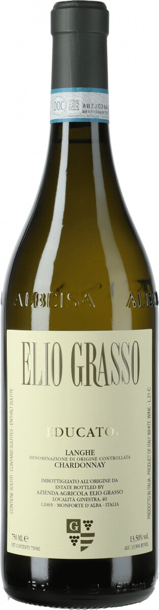 Вино Elio Grasso, "Educato" Langhe DOC Chardonnay