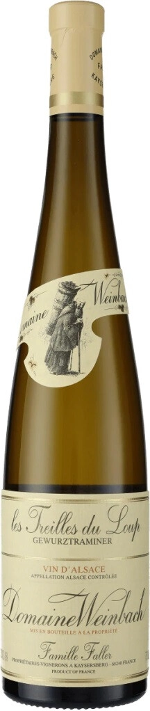 Вино Domaine Weinbach, "Les Treilles du Loup" Gewurztraminer, Alsace AOC