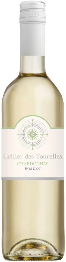 Вино Vignerons Catalans, "Cellier des Tourelles" Chardonnay, Pays d'Oc IGP