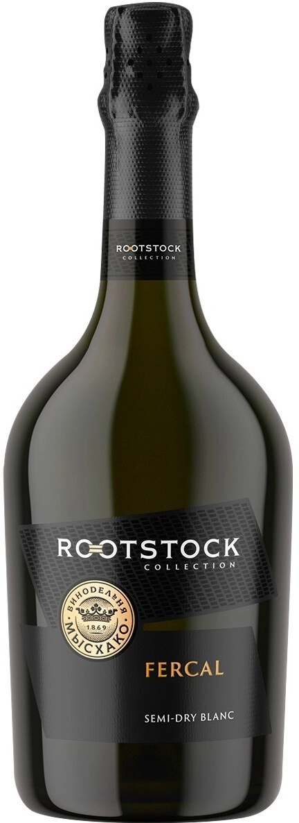 Игристое вино Myskhako, "Rootstock" Fercal Semi-Dry Blanc