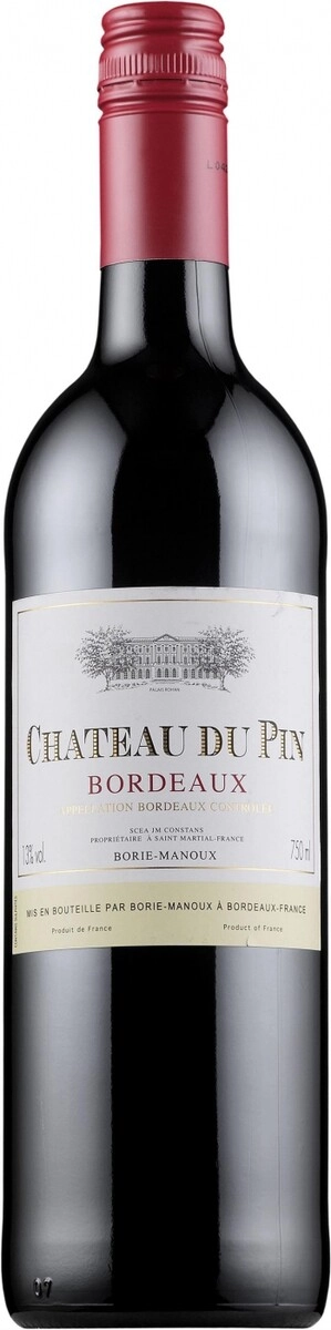 Вино "Chateau du Pin" Rouge, Bordeaux AOC