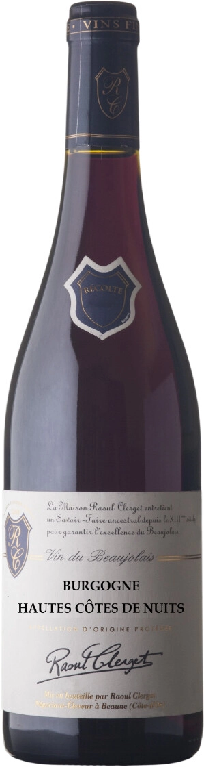 Вино Raoul Clerget, Bourgogne Hautes Cotes de Nuits AOP