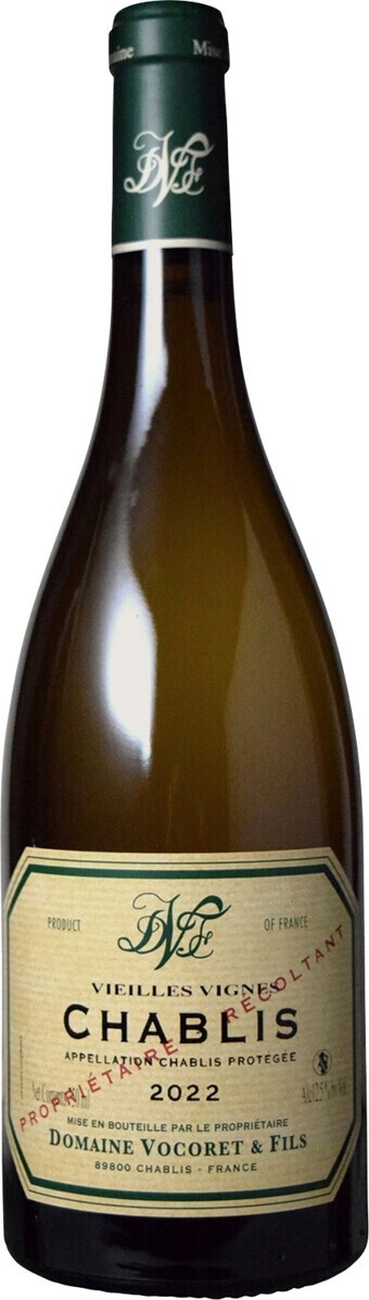 Вино Domaine Vocoret, Chablis Vieilles Vignes AOC