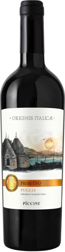 Вино Piccini, "Origines Italicae" Primitivo, Puglia IGT