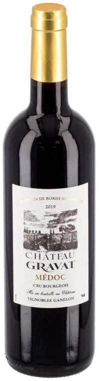 Вино Chateau Gravat, Medoc AOC Cru Bourgeois