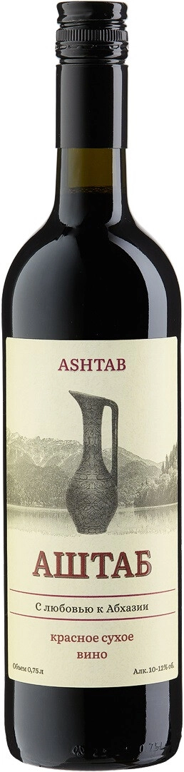 Вино "Ashtab" Red Dry