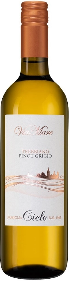 Вино Cielo e Terra, "Viamare" Trebbiano Pinot Grigio