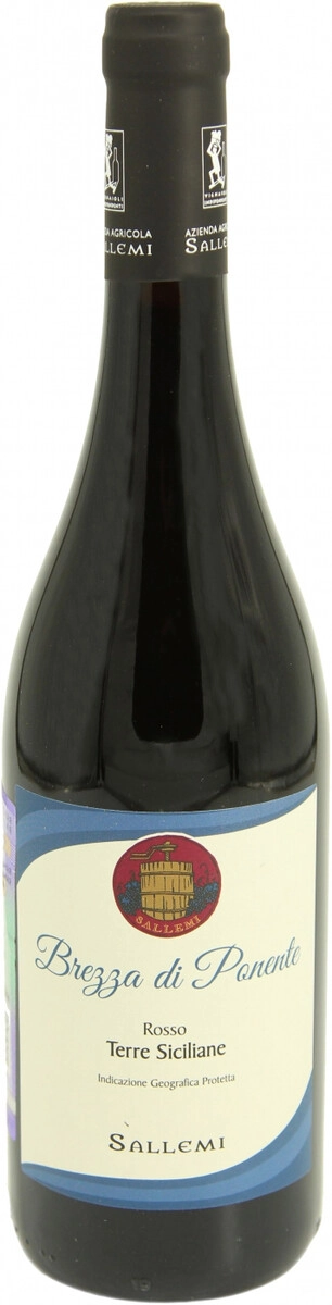 Вино Sallemi, "Brezza di Ponente" Rosso, Terre Siciliane IGP