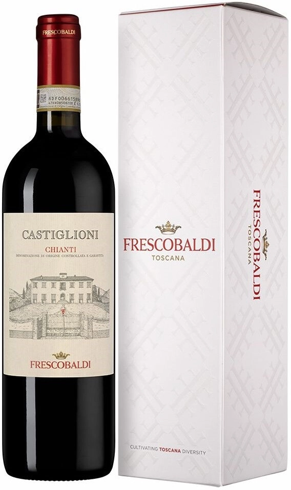 Вино Frescobaldi, "Castiglioni" Chianti DOCG "Xmas"