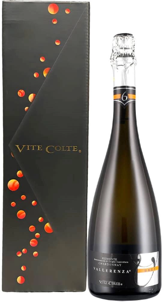 Игристое вино Vite Colte, "Vallerenza" Chardonnay Brut, Piemonte DOC