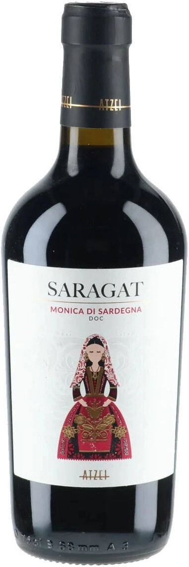 Вино Atzei, "Saragat" Monica di Sardegna DOC