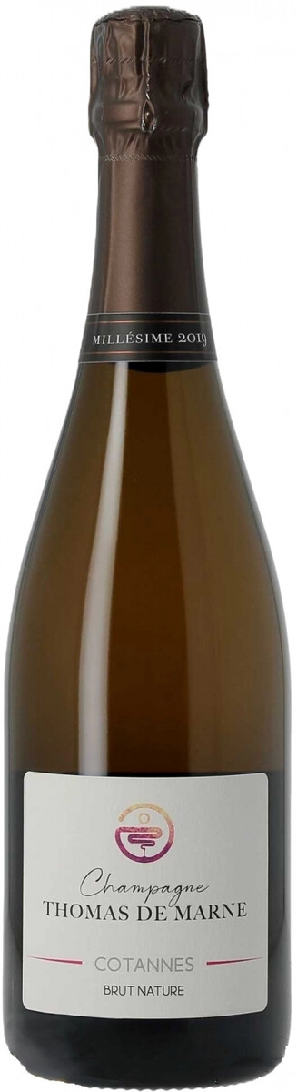 Шампанское Thomas de Marne, "Cotannes" Brut Nature, Champagne AOC