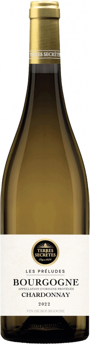 Вино Terres Secretes, "Les Preludes" Chardonnay, Bourgogne AOC