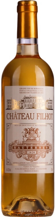 Вино "Chateau Filhot", Sauternes AOC