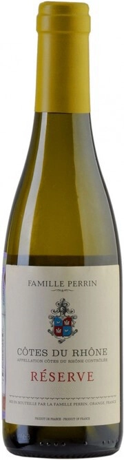 Вино Famille Perrin, "Reserve" Cotes du Rhone AOC Blanc