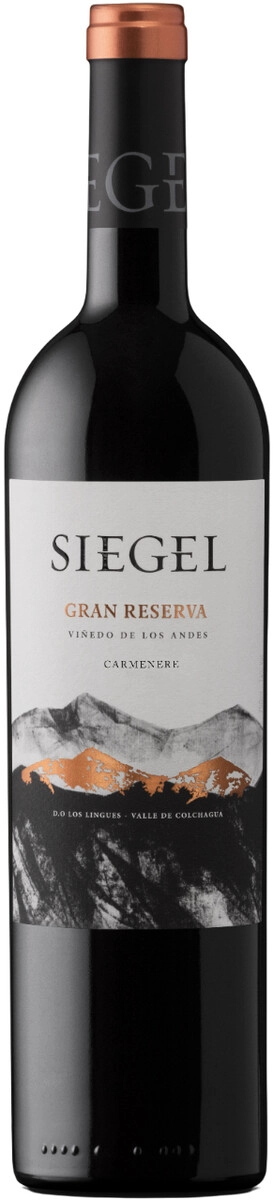 Вино Siegel, Gran Reserva Carmenere, Valle de Colchagua DO