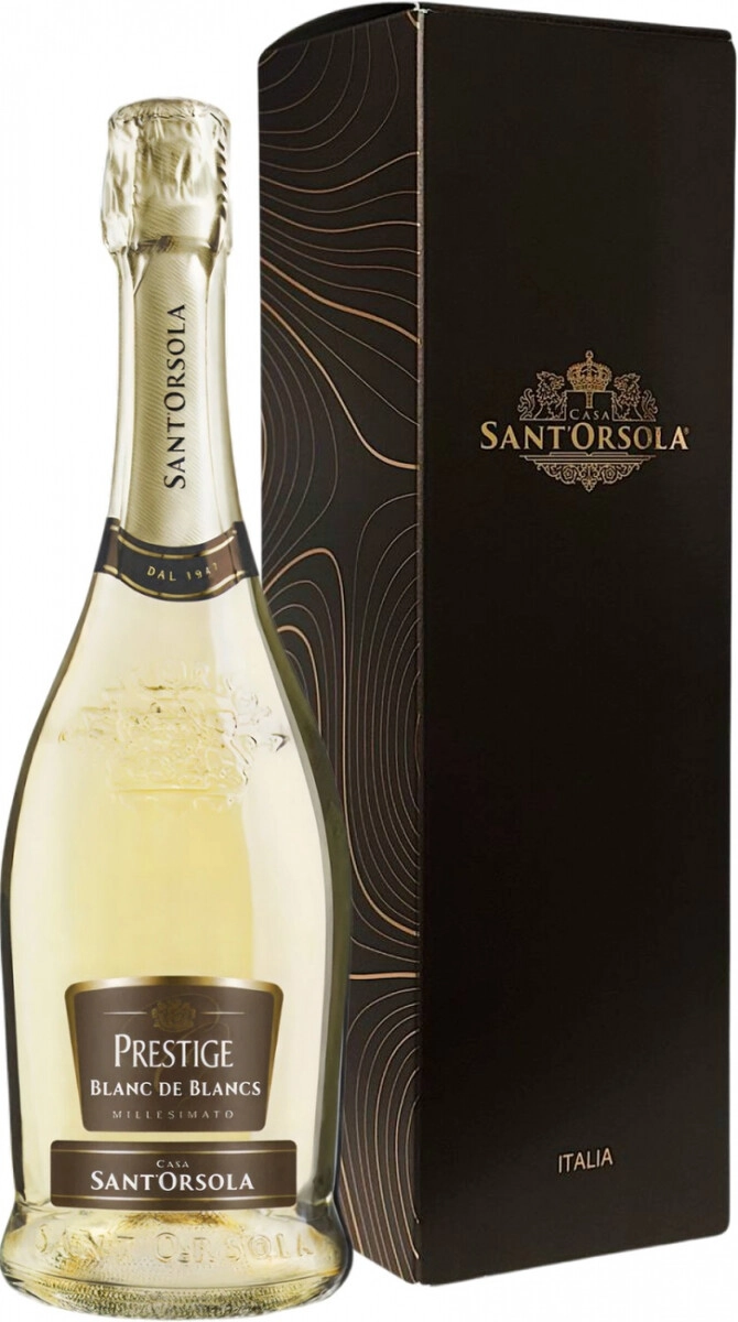 Игристое вино Fratelli Martini, "Casa Sant'Orsola" Prestige Blanc de Blancs Millesimato