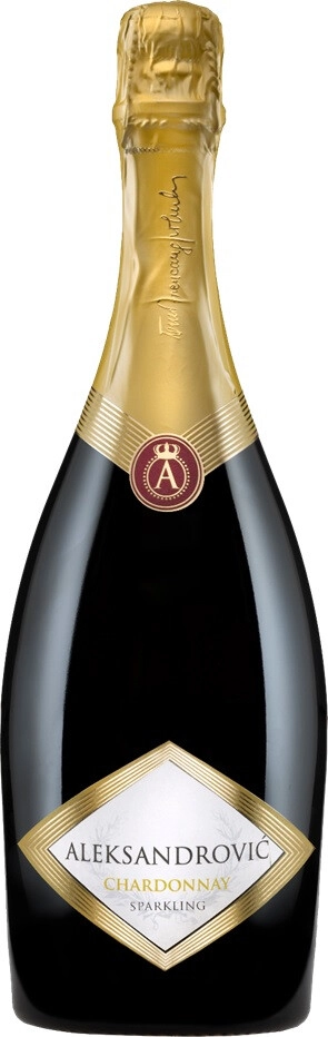 Игристое вино Podrum Aleksandrovic, "Trijumf" Chardonnay Brut