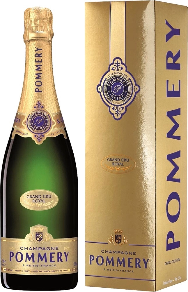 Шампанское Pommery, "Grand Cru Royal" Vintage Brut, Champagne AOC