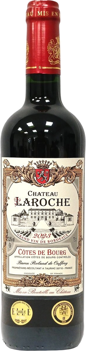 Вино Chateau Laroche Rouge, Cotes de Bourg AOC