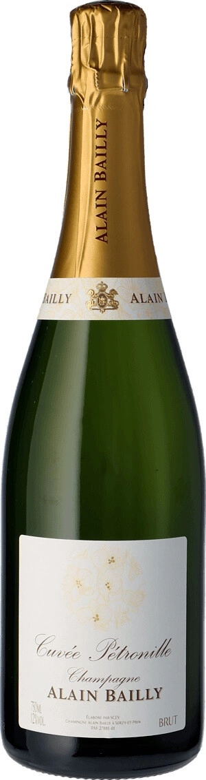 Шампанское Champagne Alain Bailly, "Cuvee Petronille" Brut, Champagne AOC